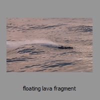 floating lava fragment
